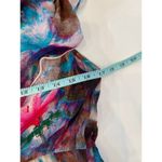 Soft Surroundings  Italian Dreams Colorful Maxi Dress V-Neck EUC Sz S Boho Summer Photo 9