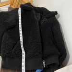 Banana Republic  Black Sherpa Bobmer Jacket Size Medium Photo 8