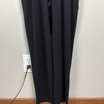 Clara Sun Woo Jumpsuit Womens Medium Black Stretch Waist Short Sleeve Cutout USA Photo 4