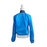 Windbreaker Jacket Cropped Short Size Small Blue Lightweight Athletic Made USA Photo 1