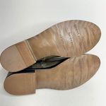 Franco Sarto Boots Size 9.5 Chelsea Olive Leather Ankle Booties Photo 8