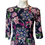 Jude Connally Brynn Fit & Flare Dress, Navy Floral, Sz S Photo 7