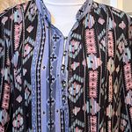 Anthropologie  Holding Horses Winter Moon Tunic Flowy Boho Dress Size Medium Photo 4
