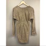 Endless Rose NWT  x Revolve Gold Surplice Dress Photo 5
