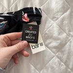 Bar III NWT Floral Tropical Escape Hipster Bikini Bottom Womens Small Black Pink Photo 2