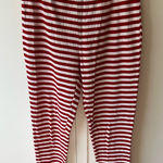 Victoria's Secret Victoria’s Secret NWT Women’s Red‎ Cream Stripe Joggers Loungewear Size Small Photo 0