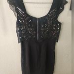 American Eagle Gray Beaded Sequins Taylor Swift Eras Mini Dress Photo 4