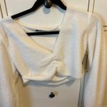 Cropped Sweater White Photo 2