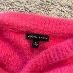 Kendall + Kylie pink fluffy bandeau top Photo 2