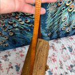 Vintage Tan Woven Shoulder Bag with Leather Strap Photo 1