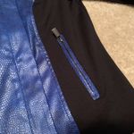 G by Giuliana Two Tone Moto Jacket Blue/Black Size Small NWT Photo 7