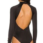 Anthropologie New. We Are HAH black 1-piece swim/bodysuit. Retails $240. Large Photo 3