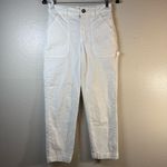 Marine layer Marine Layers Maya slim/Straight utility pants painter white SZ:4 Photo 2