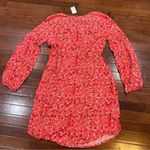 Gap long sleeve ditsy floral peasant dress with pockets size small NWT Photo 2