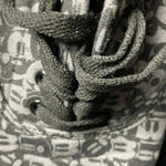 Disney  MICKEY MOUSE MENS / WOMENS SIZE 11(11”) BLACK AND GRAY MICKEY DESIGN Photo 7