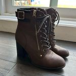 Call it spring Brown Ankle Booties Photo 1