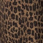 Ralph Lauren Lauren Ralph Lauren Dress Brown Black Cheetah Print Sheath Chic Edgy Career Photo 4