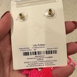 Lilly Pulitzer NWT  kitschy coral waterside earrings Photo 1