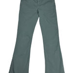 Democracy "Ab"Solution Itty Bitty Boot Cut Jeans Sage Green Tummy Control Size 8 Photo 0