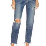 NWT Moussy Vintage Adrian Friend in Blue Destroyed Boyfriend Jeans 30 $370 Photo 14