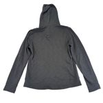 Kuhl Womens Fleece Zip Up Hoodie Jacket Charcoal Gray Thumbholes Size Large 16S Photo 1