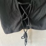 Wild Fable  Black Ribbed T Shirt Size Large Photo 4