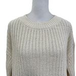 Alex Mill Classic Knit Pullover Sweater Drop Shoulder Curved Hem White size XS Photo 2