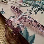 Hair Clips (4) Jewel tone hair accessories NWT Purple Photo 0