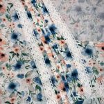 Penelope Rose Women’s Pretty Floral Baby Doll Sleeveless Blouse Size XL Multiple Photo 3