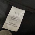 We Wore What  Plunging V Neck Long Sleeve Peasant Midi Dress Black Size M Photo 4