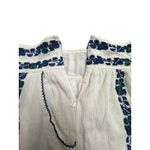 Tory Burch  Size 8 Embroidered White Alexandria‎ Skirt Women’s Beaded #E13-5 Photo 9