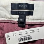 J.Crew  NWT Rose Mauve Minnie Wool Blend Ankle Length Skinny Pants 16‎ Stretch Photo 5