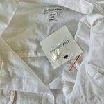 Croft & Barrow WT! Textured White Button Down Pocket Rolled Sleeve Top Size 3X Photo 5