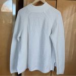 Tommy Hilfiger  Womens Hayana Mock Neck Knit Sweater White Medium EUC Photo 1