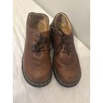 Dr. Martens  3B42 Brown Leather Platform Wingtip Oxford Creepers Women’s Size 8 Photo 1