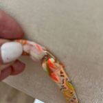 Victoria's Secret New  Angel Convertible Bikini Top Orange Floral Pattern… Photo 4