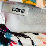 Bar III Tankini White Floral Swim Top Swimsuit Photo 5