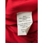 Amanda Uprichard USA XS Red Smocked High Neck Mini KIMMIE Dress Sleeveless MINT! Photo 5