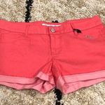 Celebrity Pink NWOT Jean Bright Coral Cuffed 3" Mid Rise Shorts Size 7 Photo 0