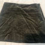 Zara Corduroy Mini Skirt In Olive Green Photo 0