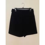 525 America NWT  Black Belted Skort Skirt Classic Capsule Wardrobe Basic M Photo 3