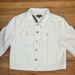 J.Crew 5 🌟 Rated!! New Classic denim jacket in white Photo 5
