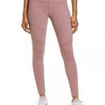 Zella NEW  Moto Ribbed High Waist Ankle Leggings - Purple Taupe - A41 Photo 0