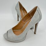 Thalia Sodi Women's Lenna Beaded-Heel Pumps in Silver Size 6M MSRP $60 Photo 1