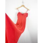 Likely Johnna Sweetheart Neckline Midi Dress Size 0 Orange Cocktail Wedding Photo 10