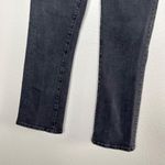 Madewell  Cali Demi-Boot Mid Rise Jeans starkey Wash Size 27 Black Denim Photo 3