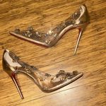 Christian Louboutin  Degraqueen Clear Pointed Toe Pump size 38.5 Photo 7