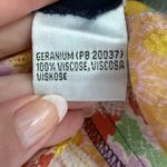 Derhy 3/4 sleeve Flower‎ Embroidered Blouse Size Small Photo 6