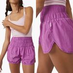 Free People The Way Home Shorts in Foglove magenta sz L Photo 1