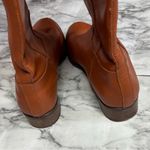 J.Crew  Riding Boots leather brown size 7 brown casual western Photo 5